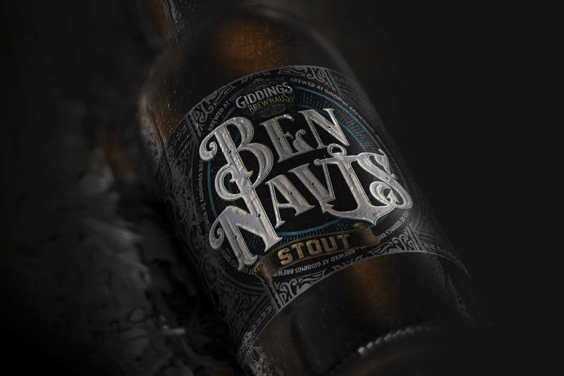 Ben Navis Beer Label Design