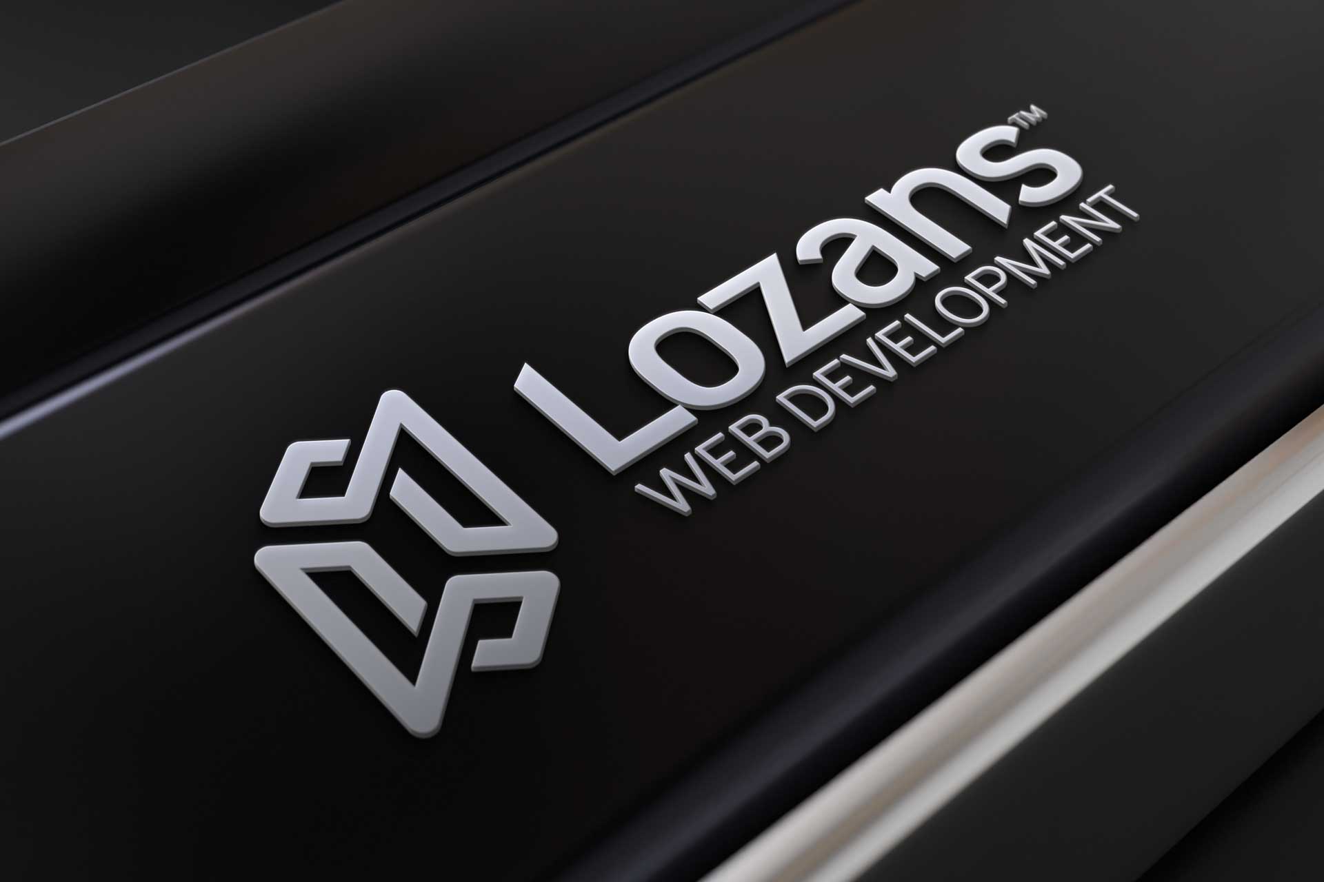 LOZANS Web Dev Logo Design by Identibrand