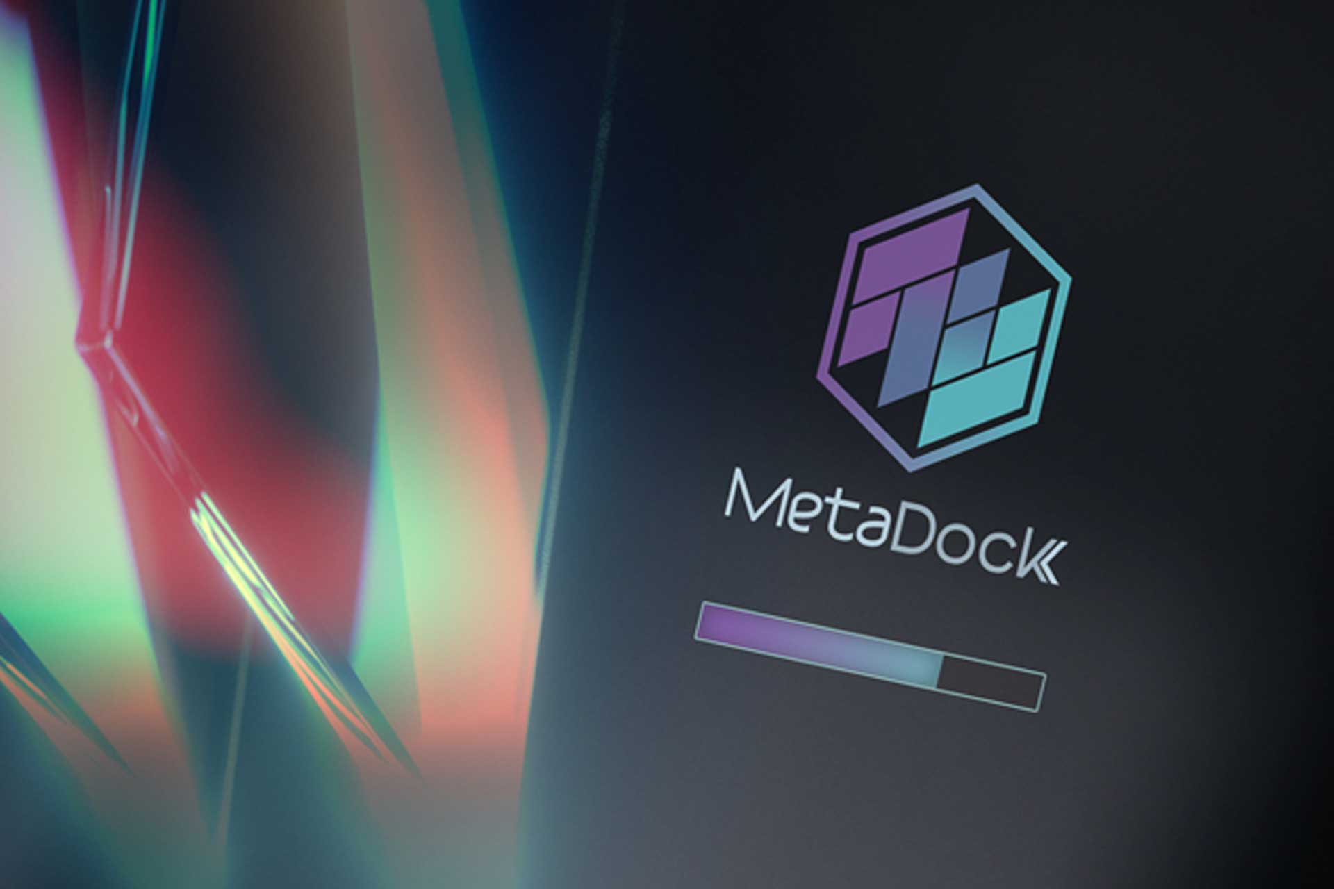 MetaDock Logo Design by Identibrand