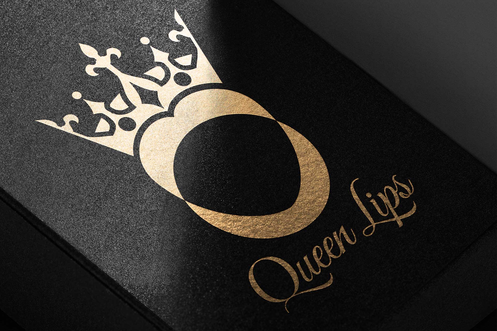 Queen Lips Logo Design by Identibrand