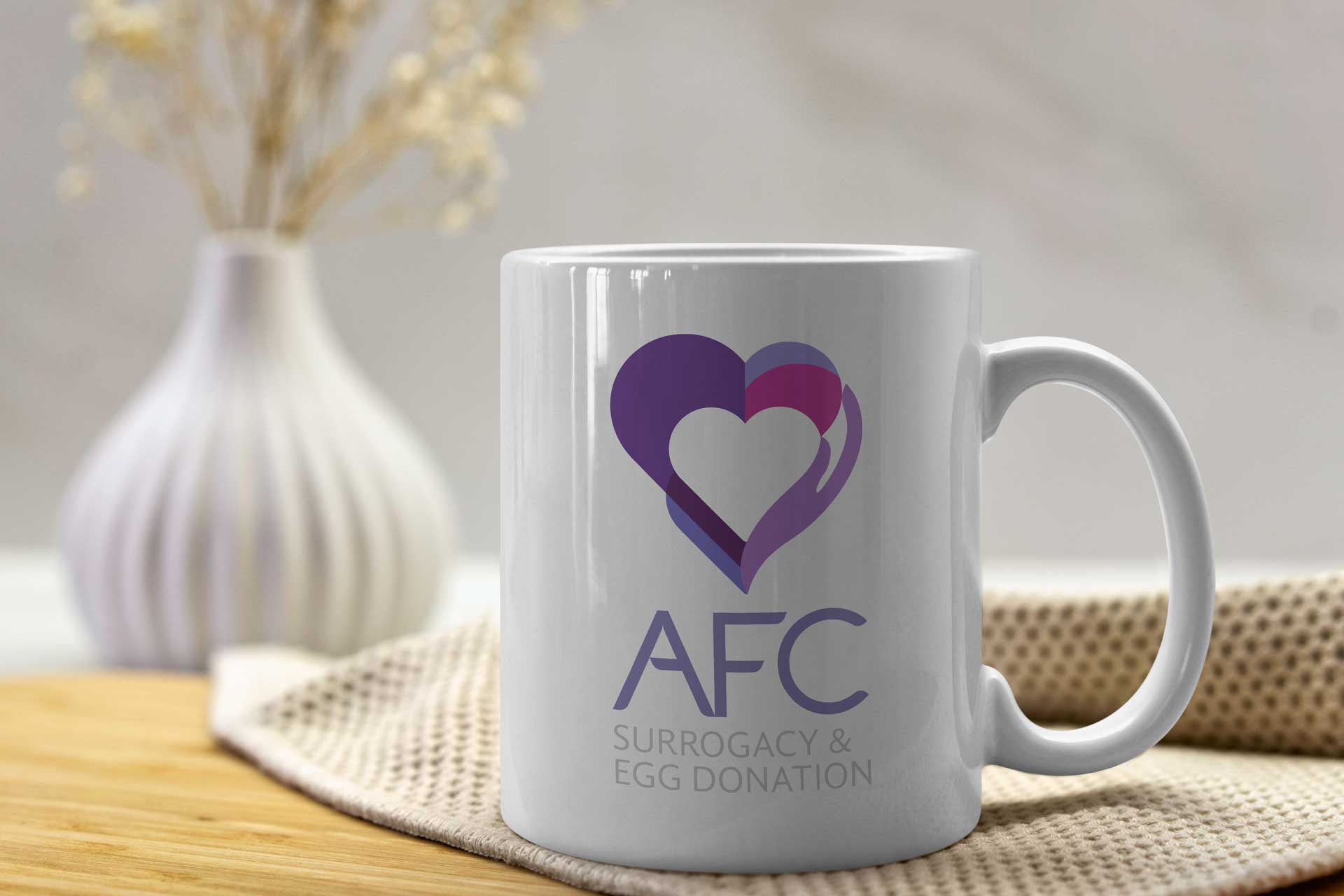 AFC Surrogacy Logo Design