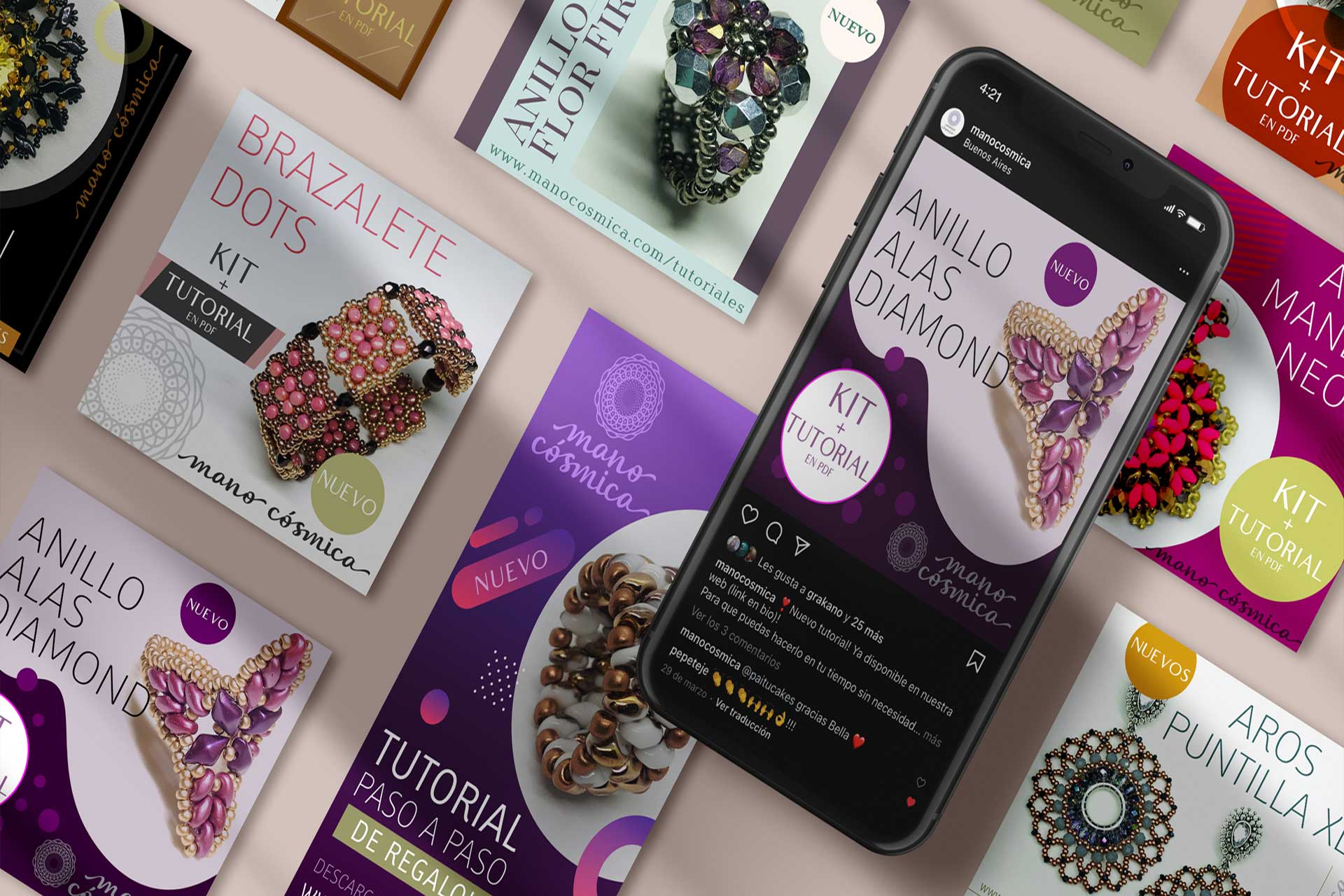 Social Media Posts Design by Identibrand
