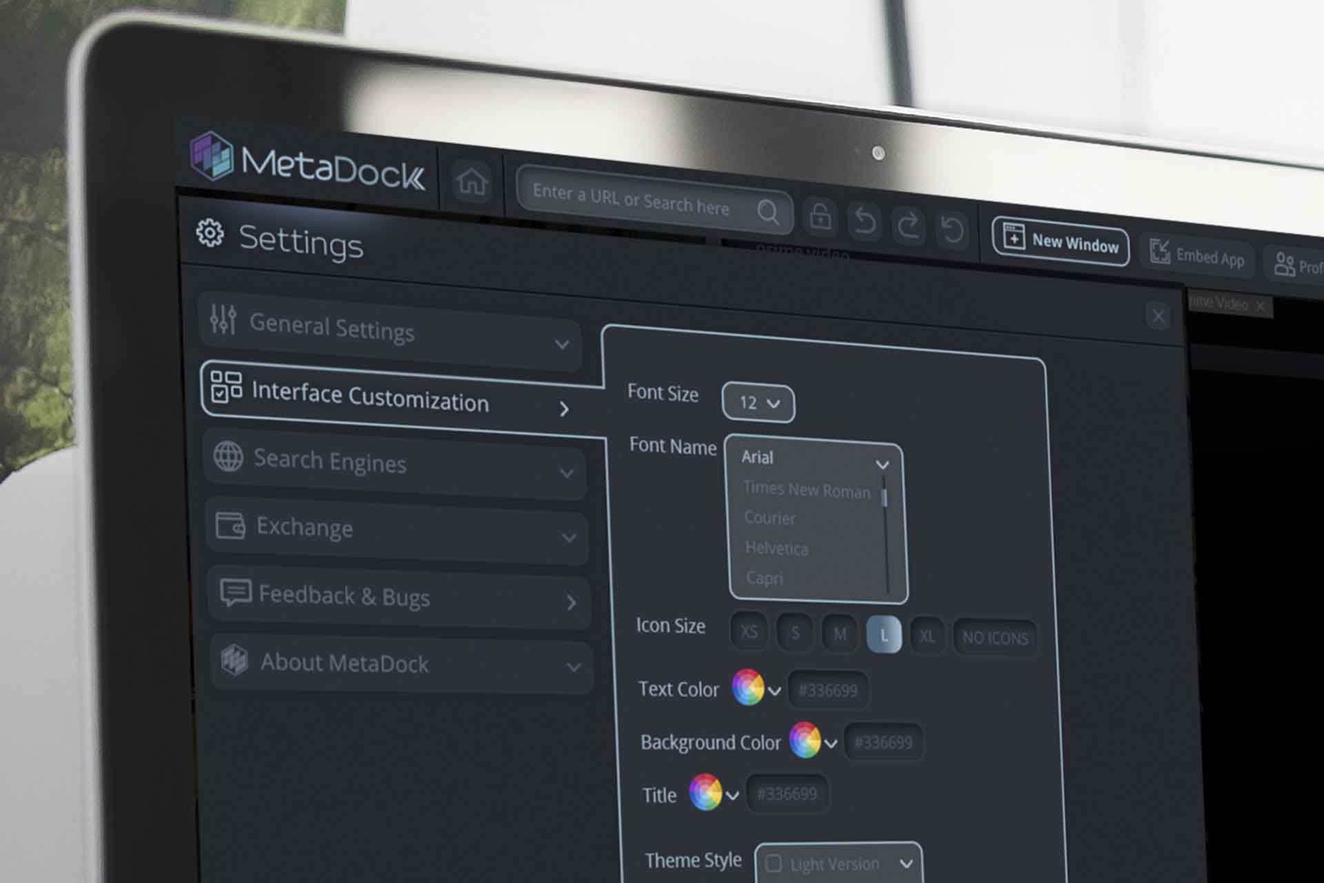 MetaDock